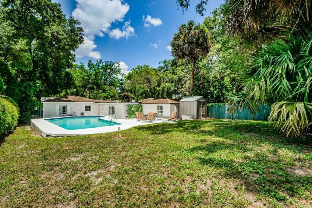 Beautiful Pool House In Old Seminole Heights! Villa Tampa Exterior photo